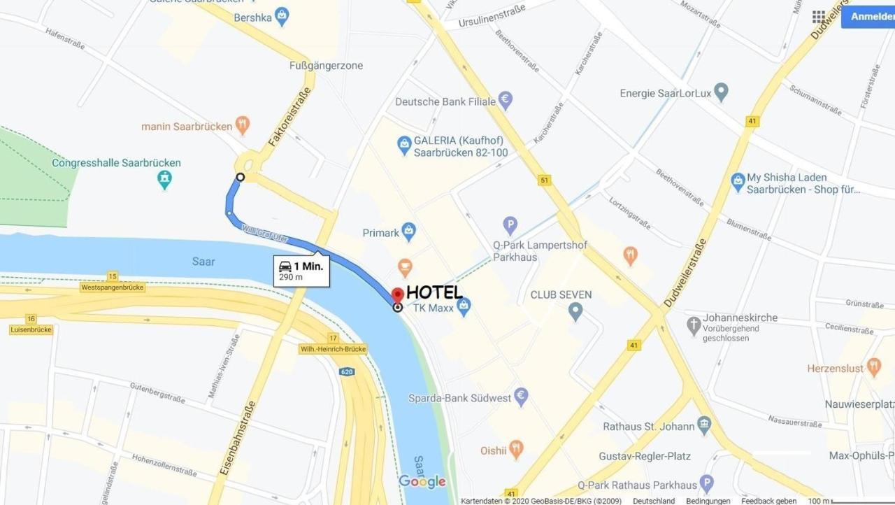 Hotel Stadt Hamburg Am Fluss סארברוקן מראה חיצוני תמונה